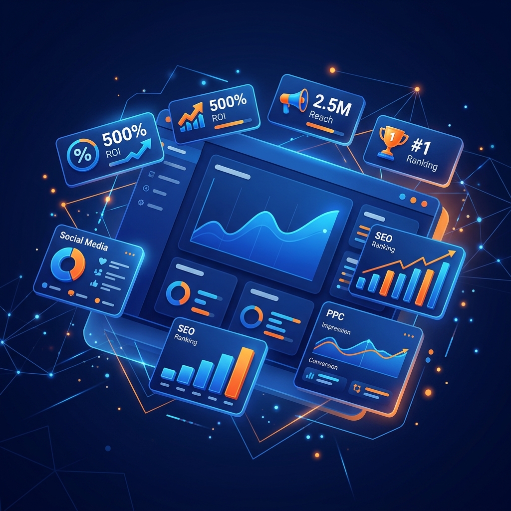 Growth Pixel Media Dashboard